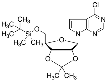 6-Chloro-7-deaza-9-(5’-O-tert-butyldimethylsilyl-2’,3’-O-isopropylidine-β-D-ribofuranosyl)purine