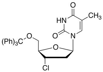 3’-Chloro-3’-deoxy-5’-O-tritylthymidine