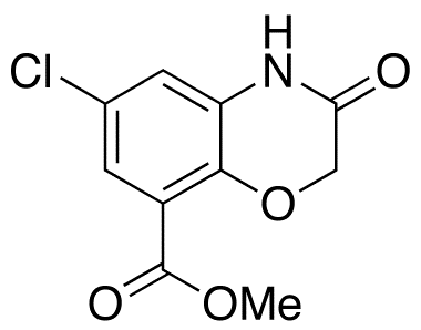 6-Chloro-3,4-dihydro-3-oxo-2H-1,4-benzoxazine-8-carboxylic Acid Methyl Ester