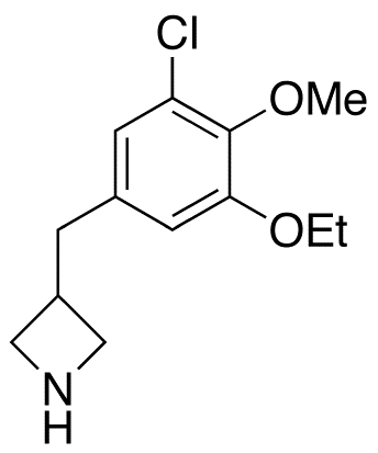 3-[(3-Chloro-5-ethoxy-4-methoxyphenyl)methyl]azetidine