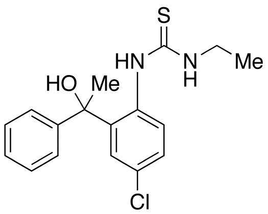 1-[4-Chloro-2-(1’-hydroxy-1’-methylbenzyl)phenyl]-3-ethyl-2-thio-urea
