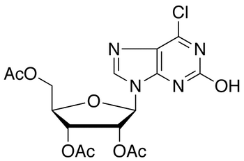 6-Chloro-2-hydroxy-9-(2’,3’,5’-tri-O-acetyl-β-D-ribofuranosyl)purine