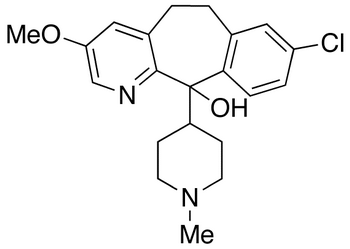 8-Chloro-3-methoxy-11-(1-methyl-4-piperidinyl)-6,11-dihydro-5H-benzo[5,6]-cyclohepta[1,2-β]pyridin-11-ol