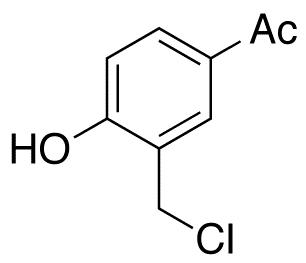 3-Chloromethyl-4-hydroxyacetophenone