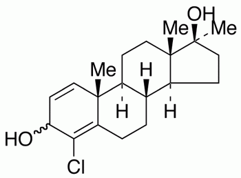 4-Chloro-17α-methyl-1,4-androstadiene-3α/β,17β-diol