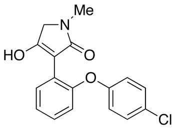 3-[2-(4-Chlorophenoxy)phenyl]-1,5-dihydro-4-hydroxy-1-methyl-2H-pyrrol-2-one