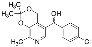(+/-)-4-Chlorophenyl-5-[(3,4-isopropylidine)-2-methylpyridine]methanol