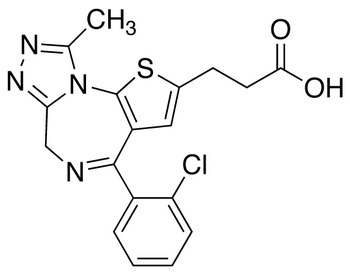 4-(2-Chlorophenyl)-9-methyl-6H-thieno[3,2-f][1,2,4]triazolo[4,3-α][1,4]diazepine-2-propanoic Acid