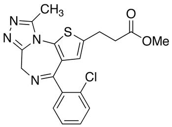 4-(2-Chlorophenyl)-9-methyl-6H-thieno[3,2-f][1,2,4]triazolo[4,3-α][1,4]diazepine-2-propanoic Acid Methyl Ester