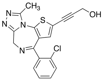 3-[4-(2-Chlorophenyl)-9-methyl-6H-thieno[3,2-f][1,2,4]triazolo[4,3-α][1,4]diazepin-2-yl]-2-propyn-1-ol