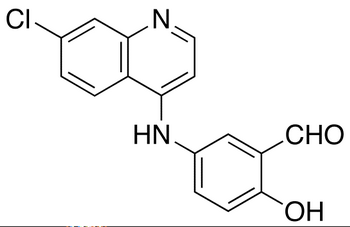 5-[(7-Chloro-4-quinolinyl)amino]-2-hydroxybenzaldehyde