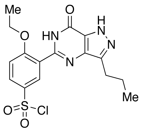 5-(5-Chlorosulfonyl-2-ethoxyphenyl)-3-propyl-1,6-dihydro-7H-pyrazolo[4,3-d]pyrimidin-7-one