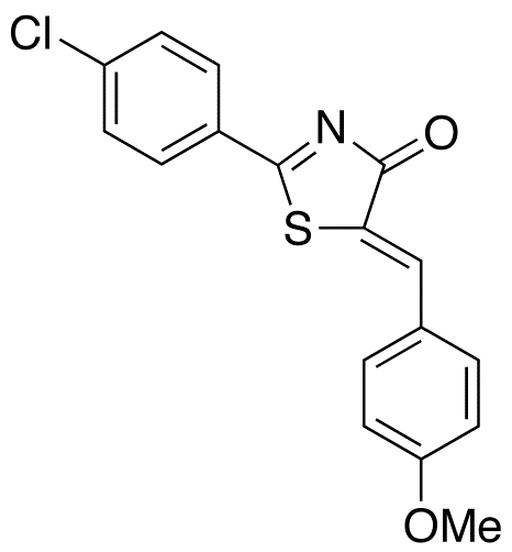 (Z)-2-(4-Chlorophenyl)-5-(4-methoxybenzylidene)-5H-thiazol-4-one