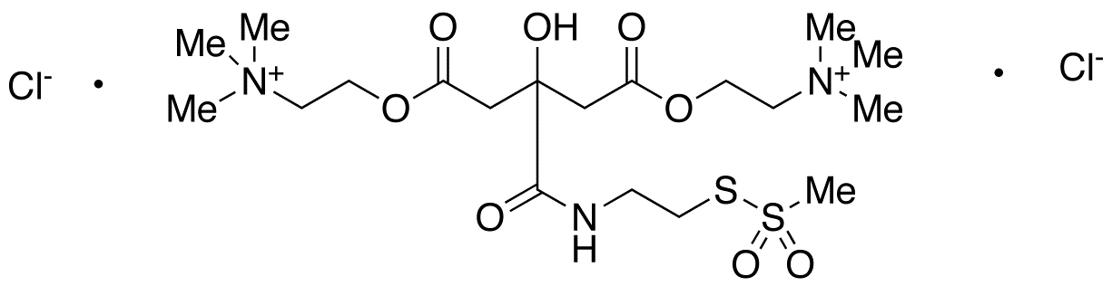 Citric Acid (3-Methanethiosulfonate Ethyl Amide) 1,5-Bis(Choline Ester Chloride)
