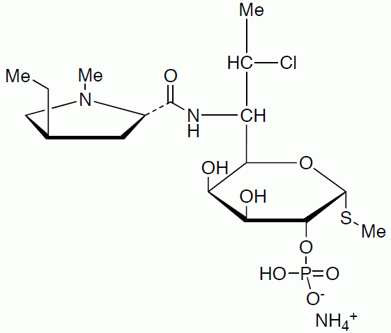Clindamycin B 2-Phosphate Ammonium Salt