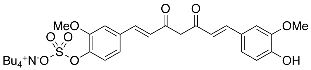 Curcumin sulfate tetrabutylammonium salt