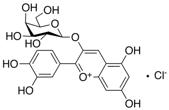 Cyanidin 3-O-β-D-Galactopyranoside Chloride