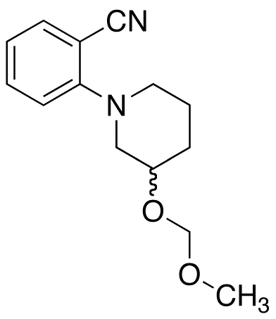 rac-1-[2-(Cyano)phenyl]-3-O-methoxymethyl-3-piperidinol