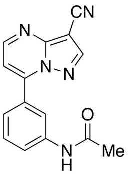 N-[3-(3-Cyanopyrazolo[1,5-α]pyrimidin-7-yl)phenyl]acetamide