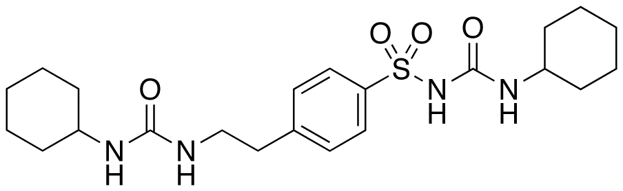 N-[4-(β-Cyclohexylureidoethyl)benzensulfonyl] N’-Cyclohexylurea