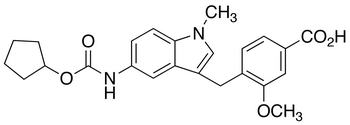 4-[[5-[[(Cyclopentyloxy)carbonyl]amino]-1-methyl-1H-indol-3-yl]methyl]-3-methoxybenzoic Acid