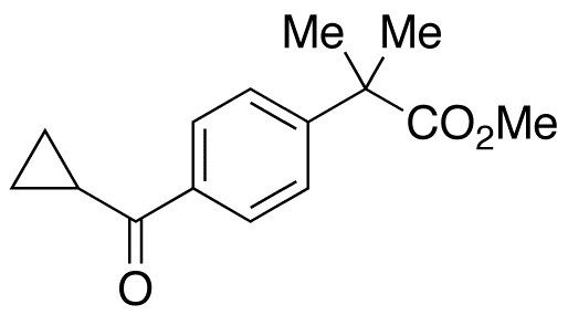 4-(Cyclopropylcarbonyl)-α,α-dimethylbenzeneacetic Acid Methyl Ester