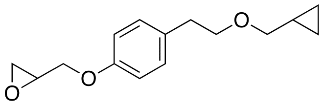 [[4-[2-(Cyclopropylmethoxy)ethyl]phenoxy]methyl]oxirane