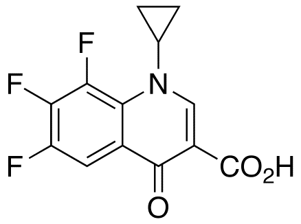 1-Cyclopropyl-6,7,8-trifluoro-1,4-dihydro-4-oxo-3-quinolinecarboxylic Acid
