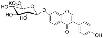 Daidzein 7-β-D-Glucuronide Potassium Salt