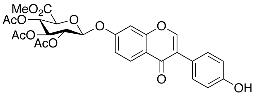 Daidzein 7-Tri-O-acetyl-β-D-glucuronic Acid Methyl Ester