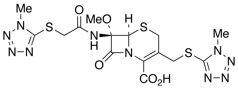 S-Decyanomethyl-S-(1-methyl-1H-tetrazol-5-yl) Cefmetazole