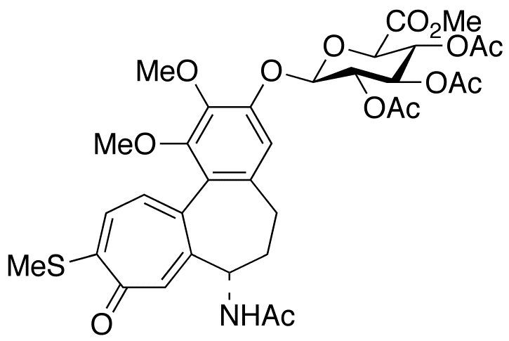 3-Demethyl Thiocolchicine 2-O-(2,3,4-Tri-O-acetyl-β-D-glucuronide Methyl Ester)