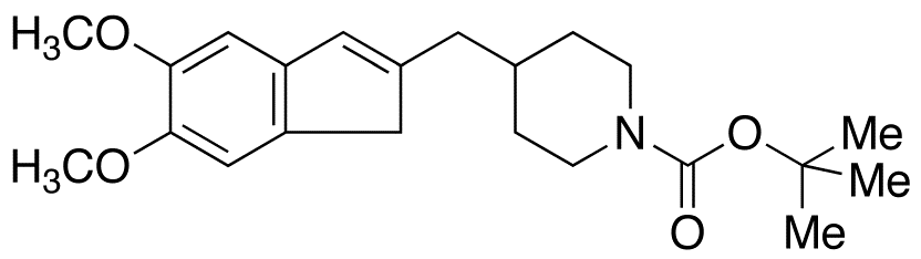 1-Deoxo-1,2-dehydro-N-desbenzyl-N-tert-butyloxycarbonyl Donepezil 