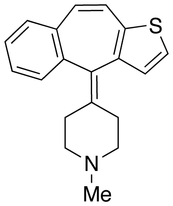 10-Deoxo-9,10-dehydro Ketotifen