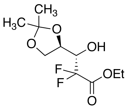 2-Deoxy-2,2-difluoro-4,5-O-isopropylidene-D-threo-pentonic Acid Ethyl Ester 