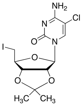 5’-Deoxy-5’-iodo-2’,3’-O-isopropylidene-5-chlorocytidine