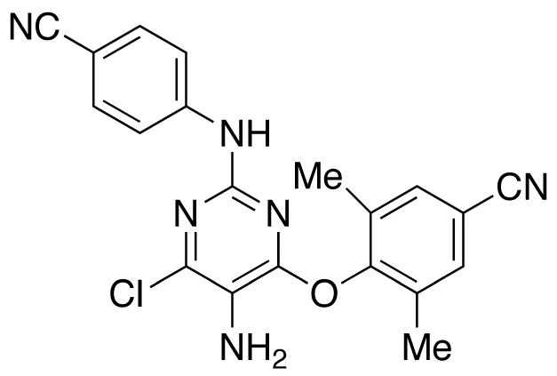 Des(6-amino-5-bromo)-5-amino-6-chloro Etravirine