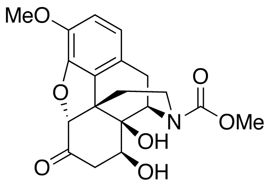 N-Des(cyclopropylmethyl)-N-methoxycarbonyl-3-O-methyl 8β-Hydroxy Naltrexone