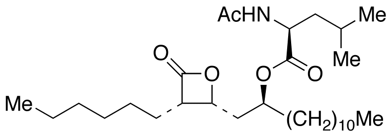 N-Desformyl N-Acetyl (S,S,R,S)-Orlistat  (Orlistat Impurity)
