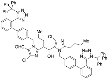 5-Deshydroxy-5-formyl N,N’-Ditrityl Losartan α-Butyl-losartan Aldehyde Adduct
