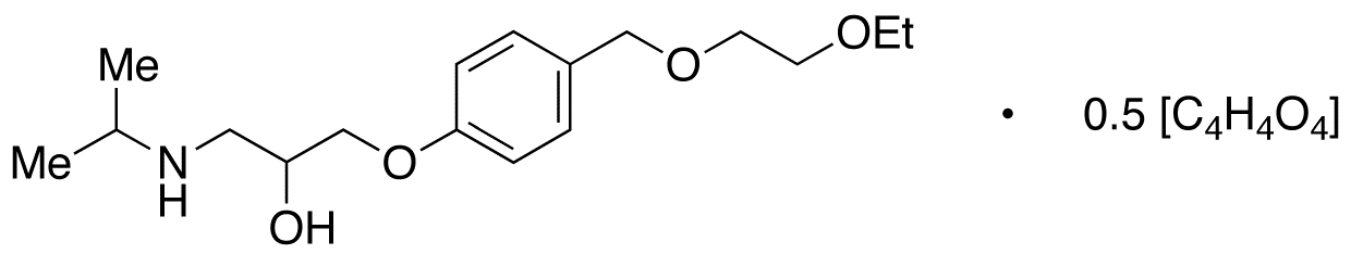 O-Desisopropyl-O-ethyl Bisoprolol Hemifumarate
