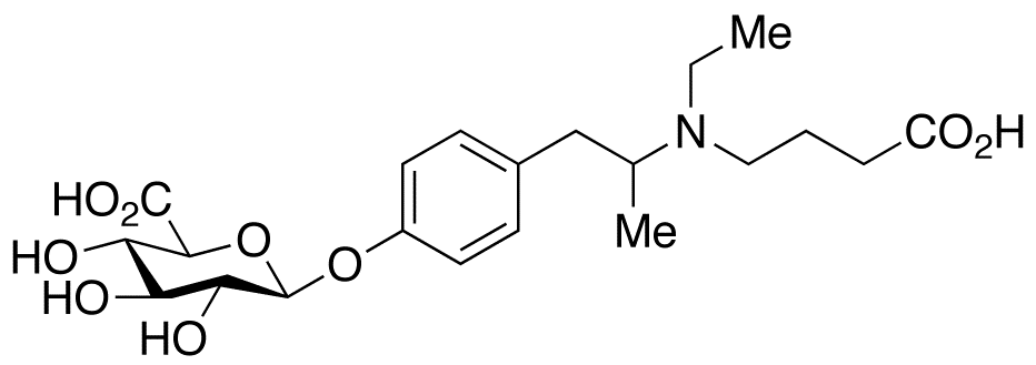 O-Desmethyl Mebeverine Acid O-β-D-Glucuronide