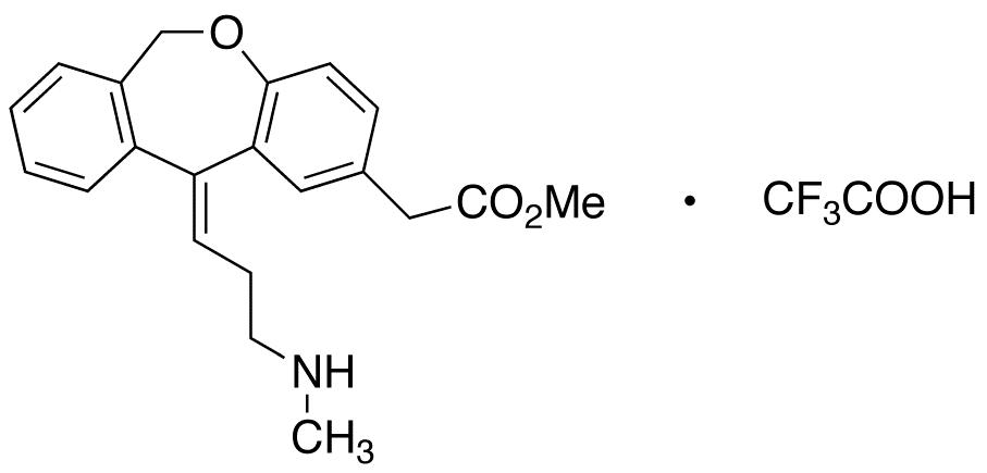 N-Desmethyl Olopatadine Methyl Ester Trifluoroacetic Acid