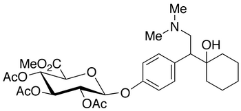 rac O-Desmethyl Venlafaxine 2,3,4-Tri-O-acetyl-β-D-glucuronide Methyl Ester