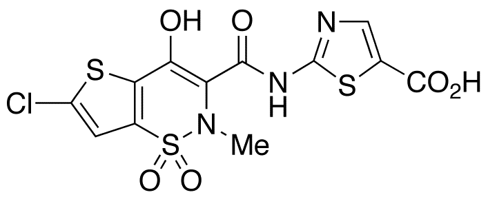 N-Des(2-pyridinyl)-N-(5-carboxy-2-thiazolyl) Lornoxicam