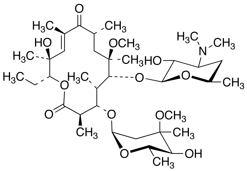 (10E)-10,11-Didehydro-11-deoxy-6-O-methylerythromycin