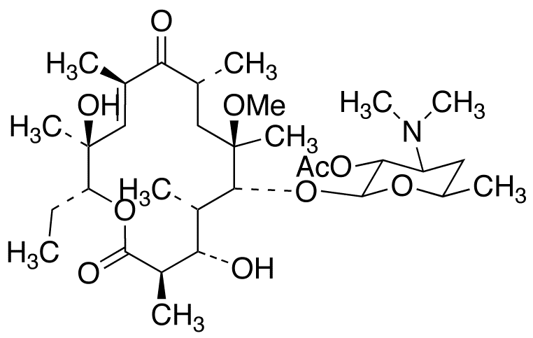 (10E)-3-O-De(α-L-cladinose)-10-dehydro-11-dehydroxy-6-O-methyl-erythromycin 2’-Acetate