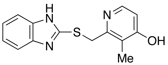 Des(trifluoroethyl) Lansoprazole Sulfide