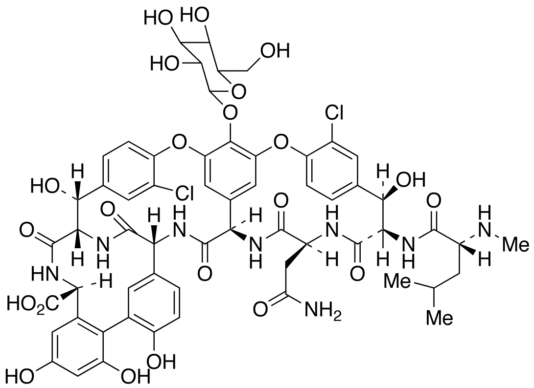 Desvancosaminyl Vancomycin trifluoroacetic acid salt hydrate