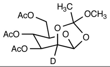 2-Deuterio-3,4,6-tri-O-acetyl-’-D-mannopyranose 1,2-(Methyl Orthoacetate)